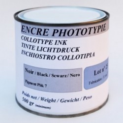 Collotype ink black 500gr