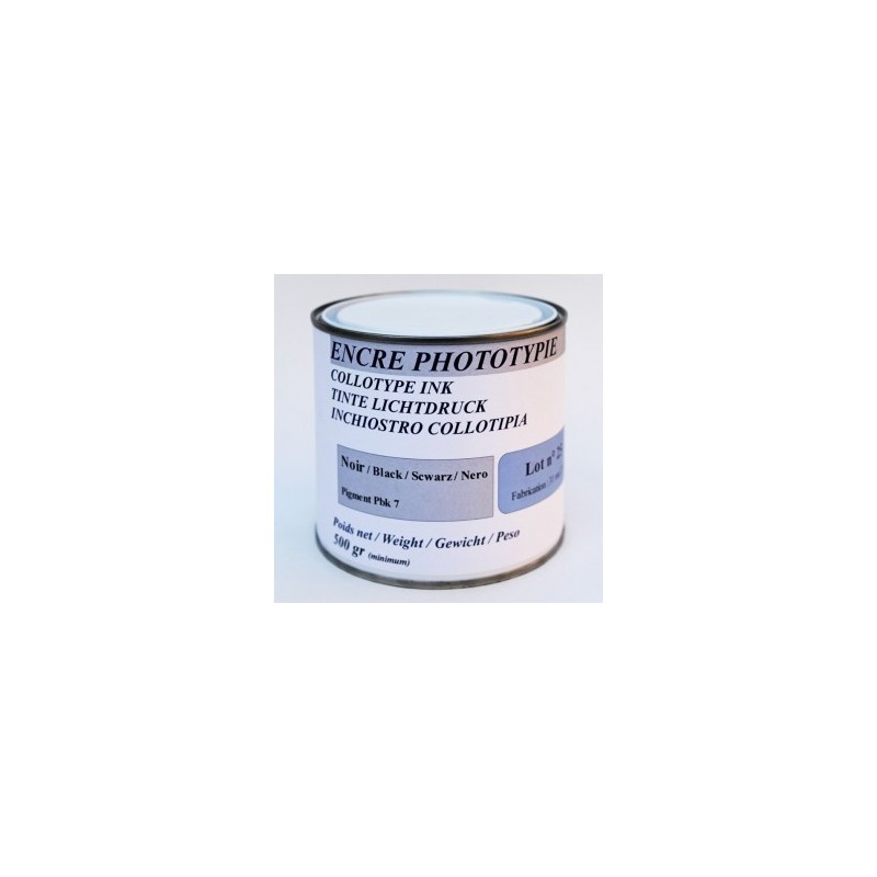 Collotype ink black 500gr