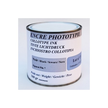 Collotype ink black 500gr