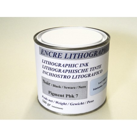 Black lithographic ink 500 gr